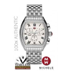 Michele MWW19A000001 Releve Diamond Bezel Stainless Steel Women's Watch - Swiss Watch